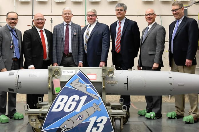 ABD, yeni nükleer bombayı envanterine ekledi