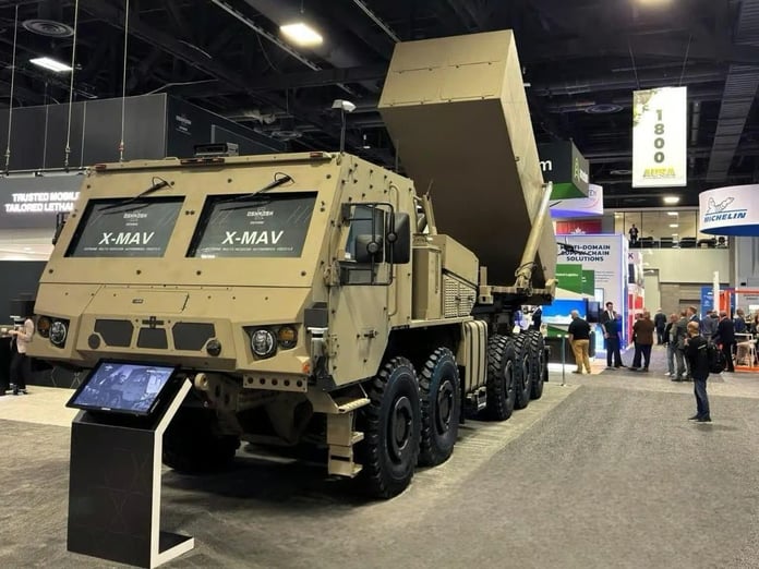 Oshkosh’un yer tabanlı Tomahawk fırlatıcı konsepti göründü