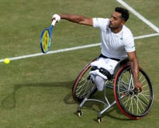 Milli para tenisçi Ahmet Kaplan, Wimbledon tekerlekli sandalye quad kategorisinde yarı finale yükseldi: Rakip dünya 1 numarası