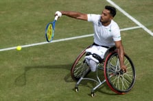 Milli para tenisçi Ahmet Kaplan, Wimbledon tekerlekli sandalye quad kategorisinde yarı finale yükseldi: Rakip dünya 1 numarası
