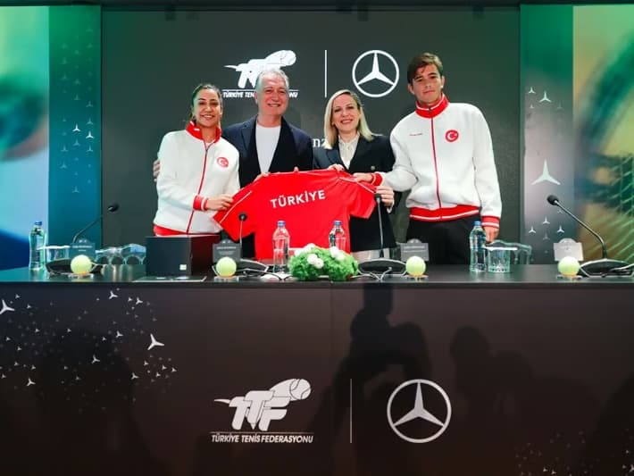 Mercedes-Benz global tenis vizyonunu Türkiye’ye taşıyor