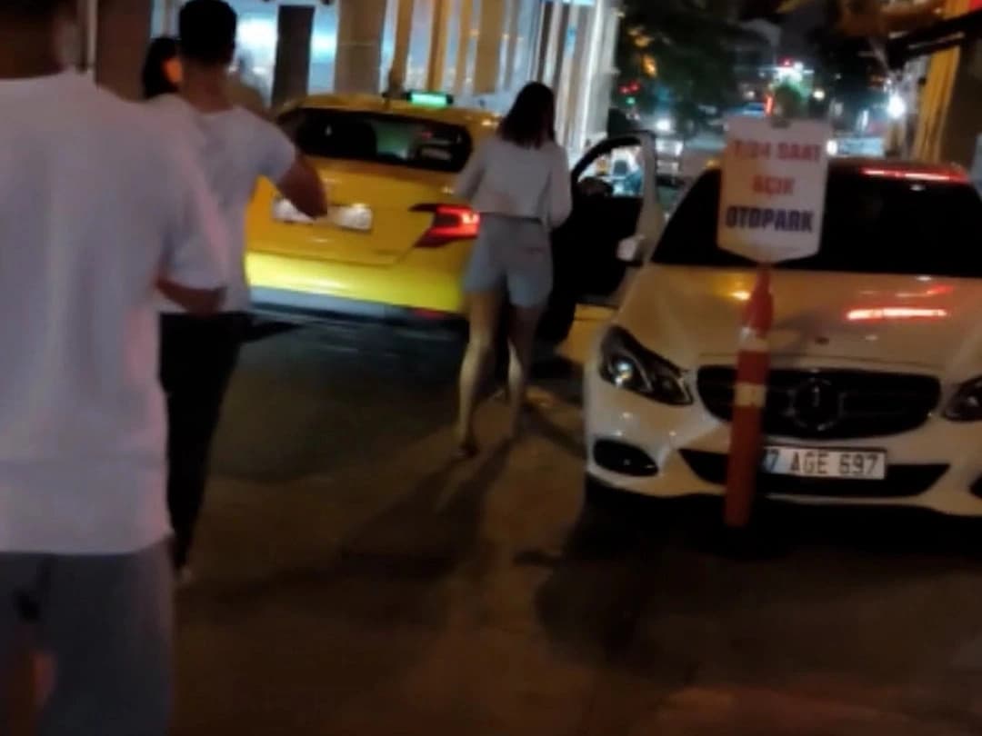 Karaköy'de turisti gasbettiler