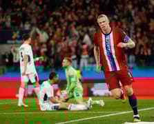 Norveç sahada parladı, tribünler vicdanları aydınlattı: İsrail'e karşı tarihi gece