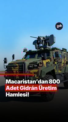 Macaristan’da 800 adet Gidrán üretimi için imzalar atıldı
