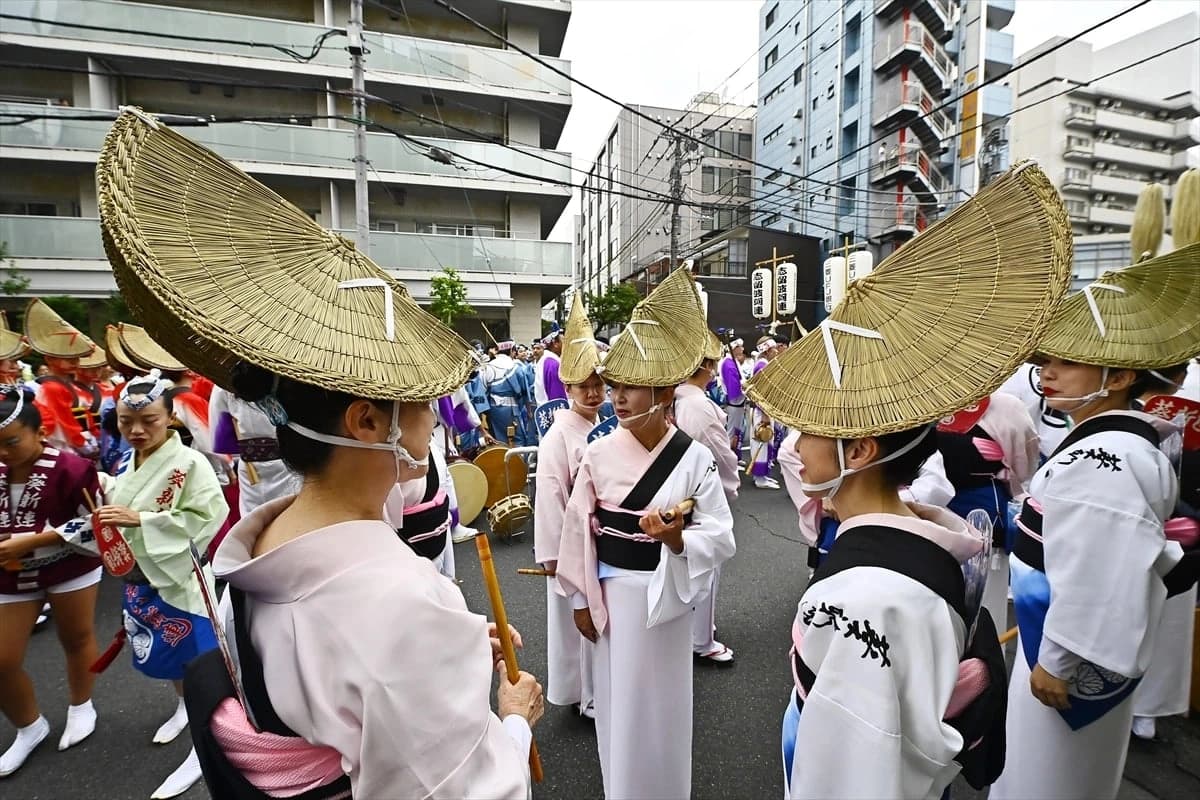 10 bin dansçı Awaodori Festivali’nde buluştu