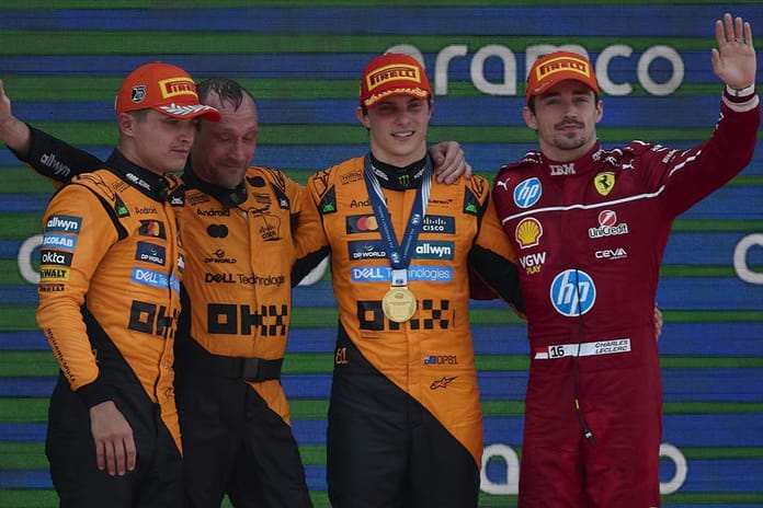 Formula 1'de İspanya zaferi Oscar Piastri'nin