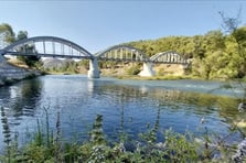 Muğla'daki tarihi Atatürk Köprüsü restore edildi