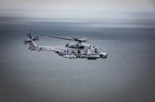 Alman Donanması ilk NH90 Sea Tiger helikopterini teslim aldı