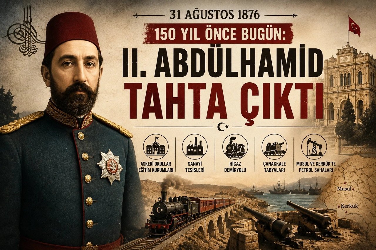150 yıl önce bugün: II. Abdülhamid tahta çıktı