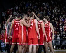 A Milli Basketbol Takımı, İsviçre'yi farklı skorla geçti: Deplasmanda kapalı gişe desteği