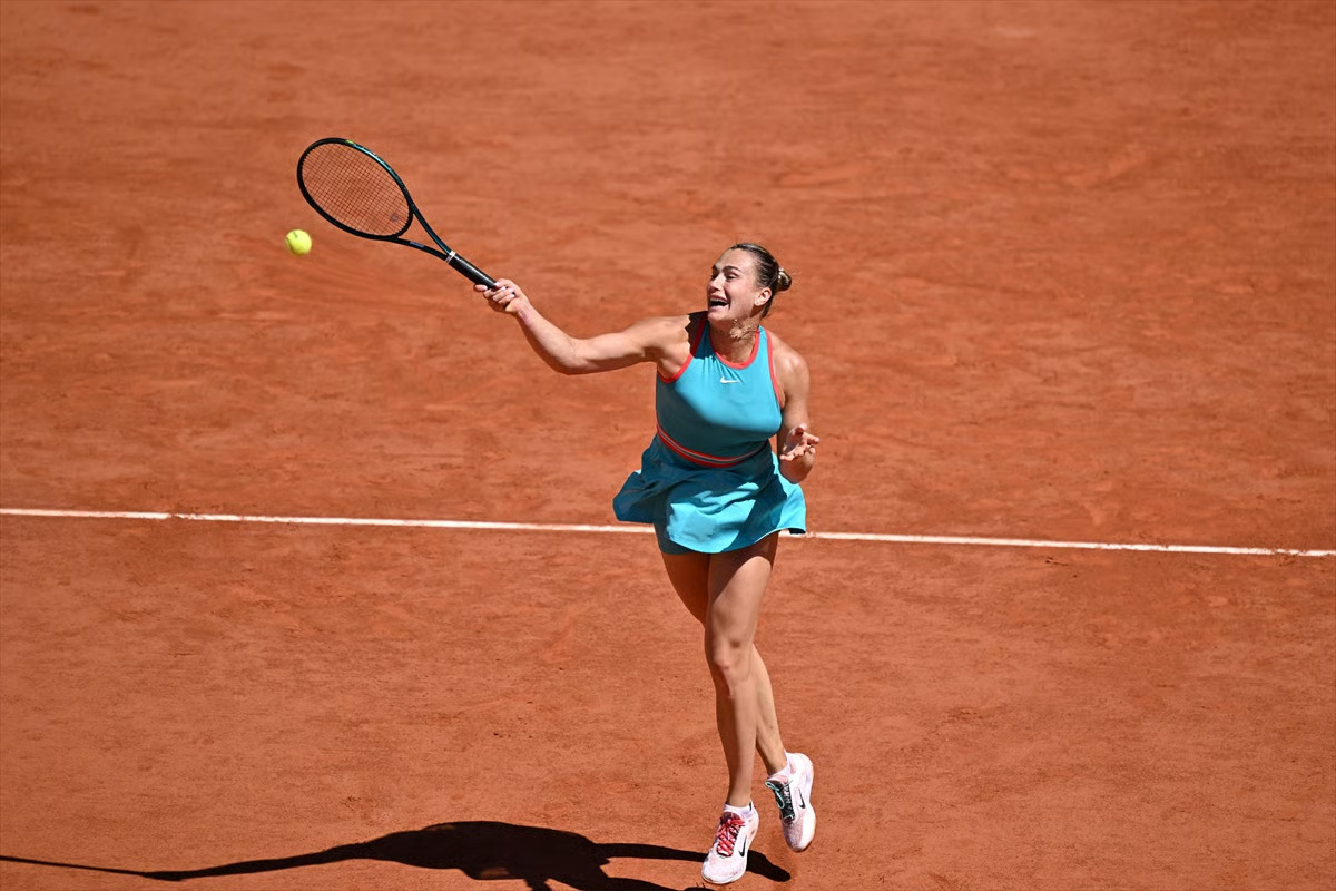 Fransa Açık'ta Sabalenka ve Musetti üst turda