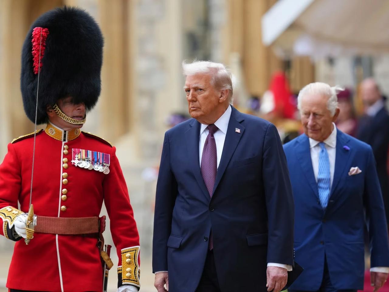 Trump ile Kral Charles görüştü