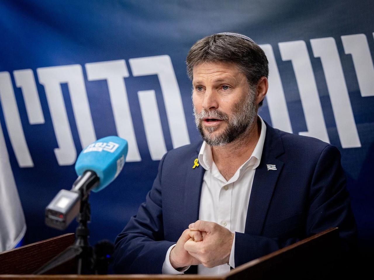 Smotrich'ten Batı Şeria için yeni plan