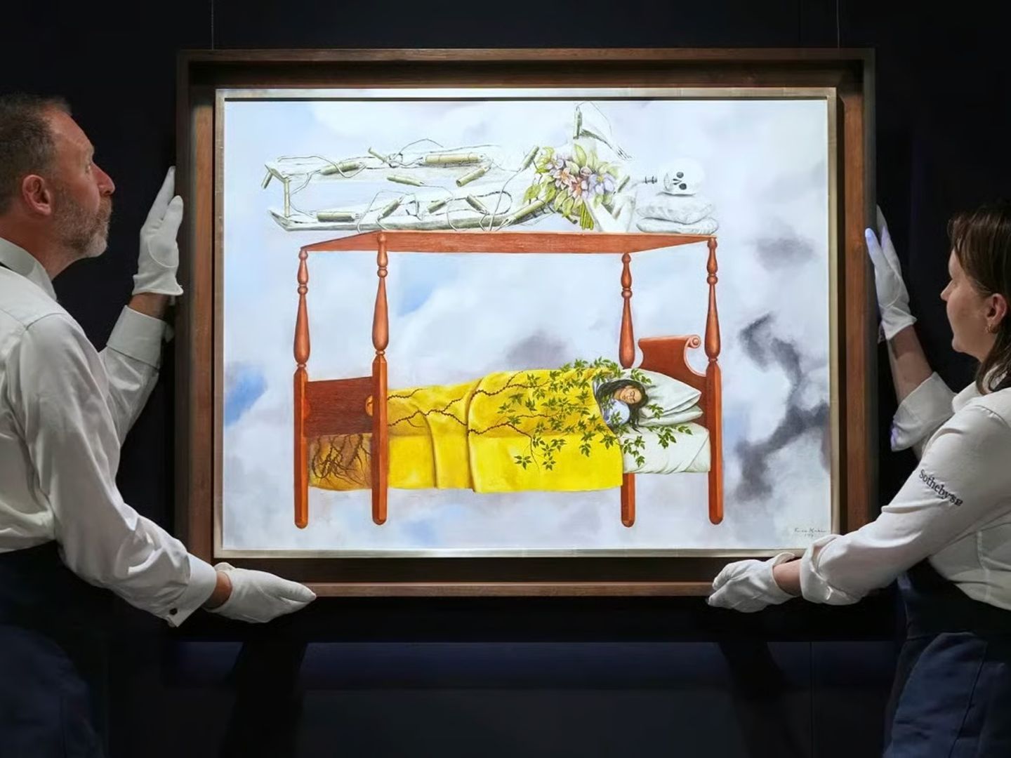 Frida Kahlo'nun otoportresi rekor fiyata satıldı