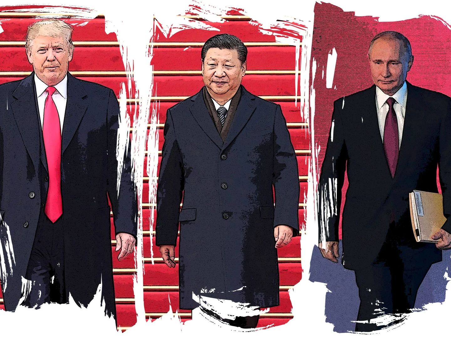 ABD Başkanı Trump Xi ile Putin'i övdü