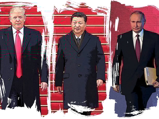 ABD Başkanı Trump Xi ile Putin'i övdü