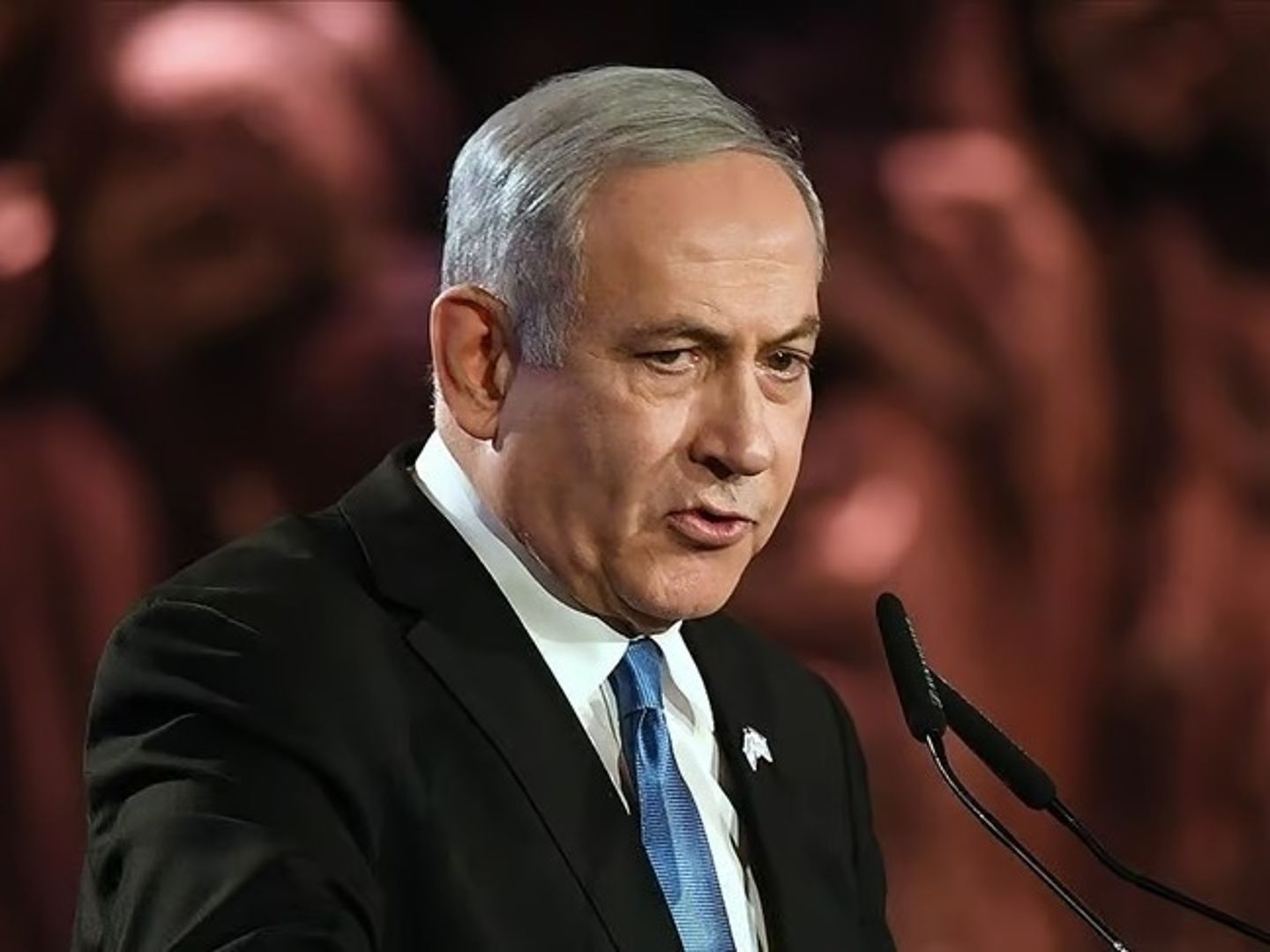 İsrail Başbakanı Netanyahu'nun konvoyu bir motosiklete çarptı