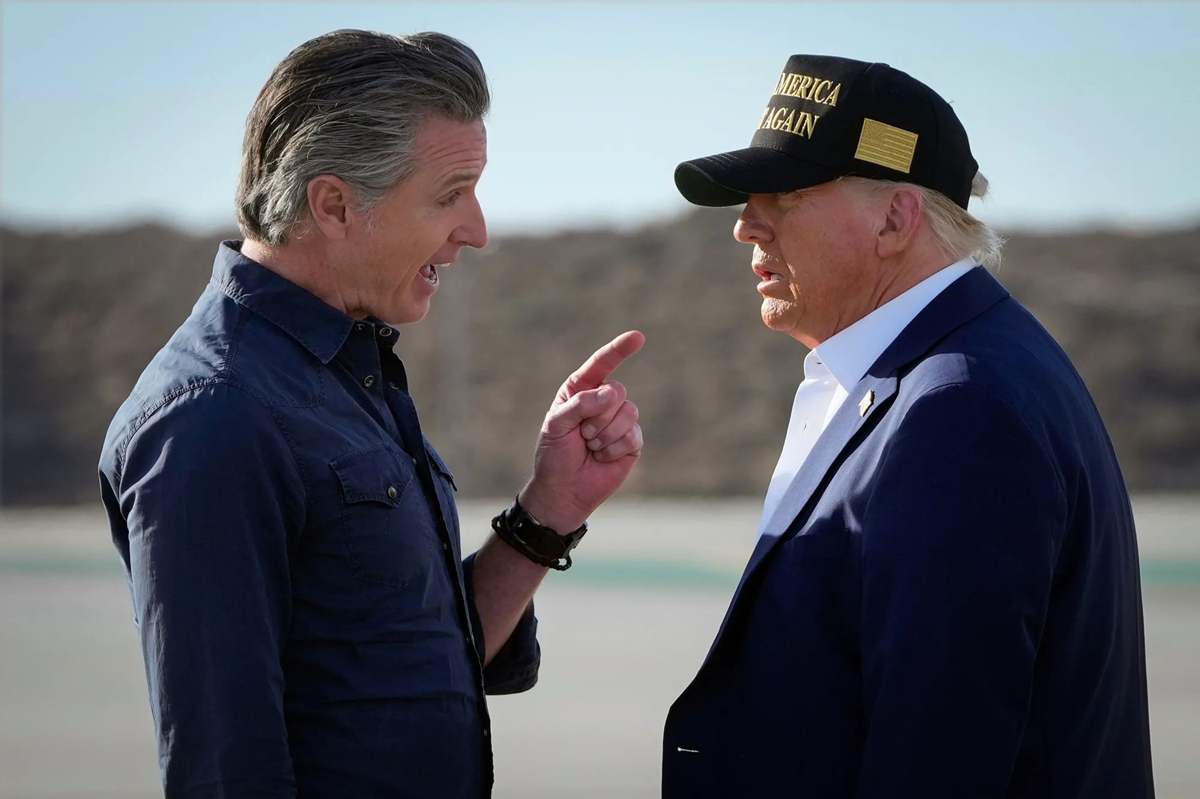 Kaliforniya Valisi Gavin Newsom ile ABD Başkanı Trump arasında "Ulusal Muhafız" tartışması büyüyor