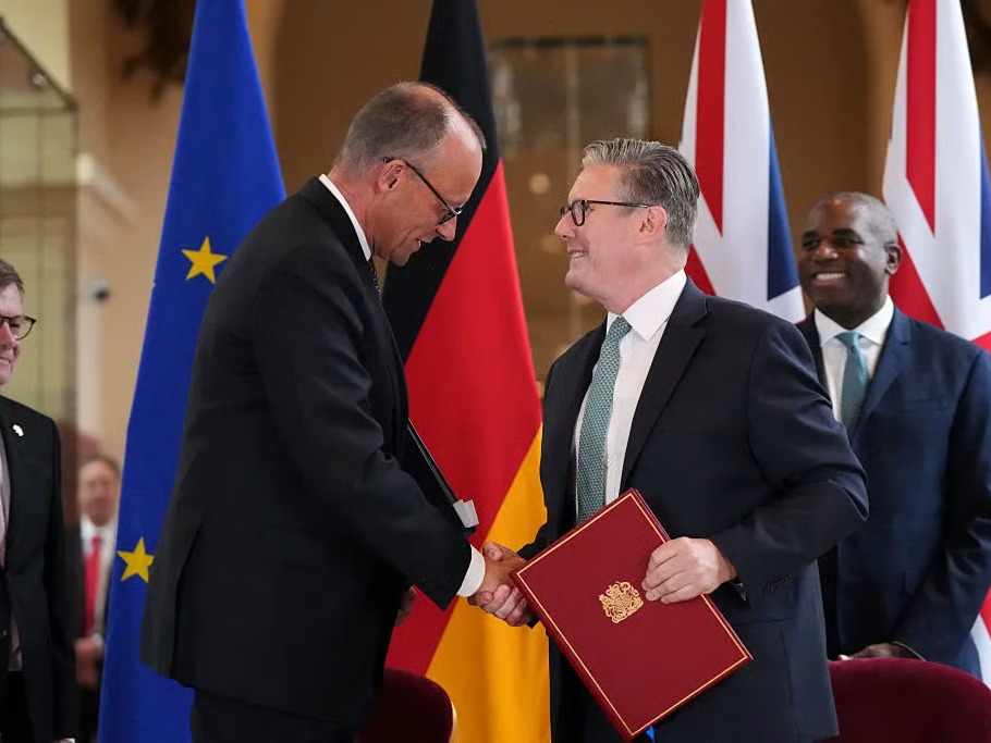 UK And Germany Sign Treaty On Mutual Defense Support