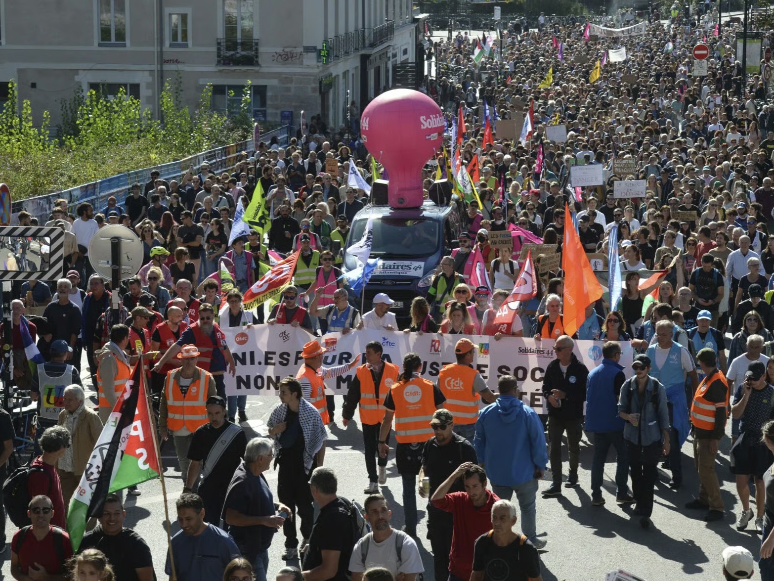 Macron Faces Mass Strikes Over Budget Cuts