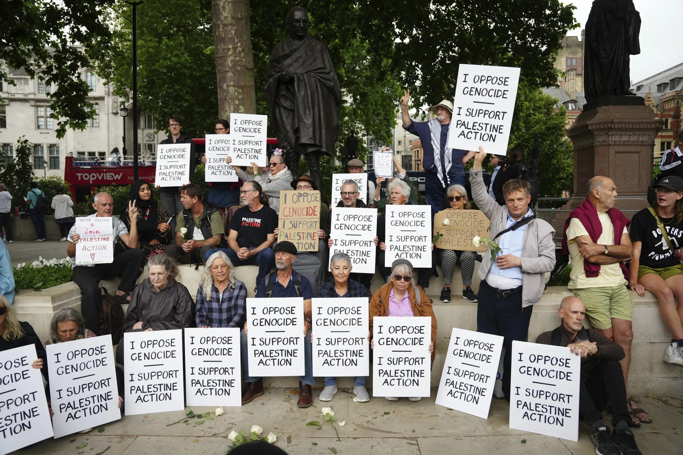 42 Arrested At London Protest Supporting Palestine Action