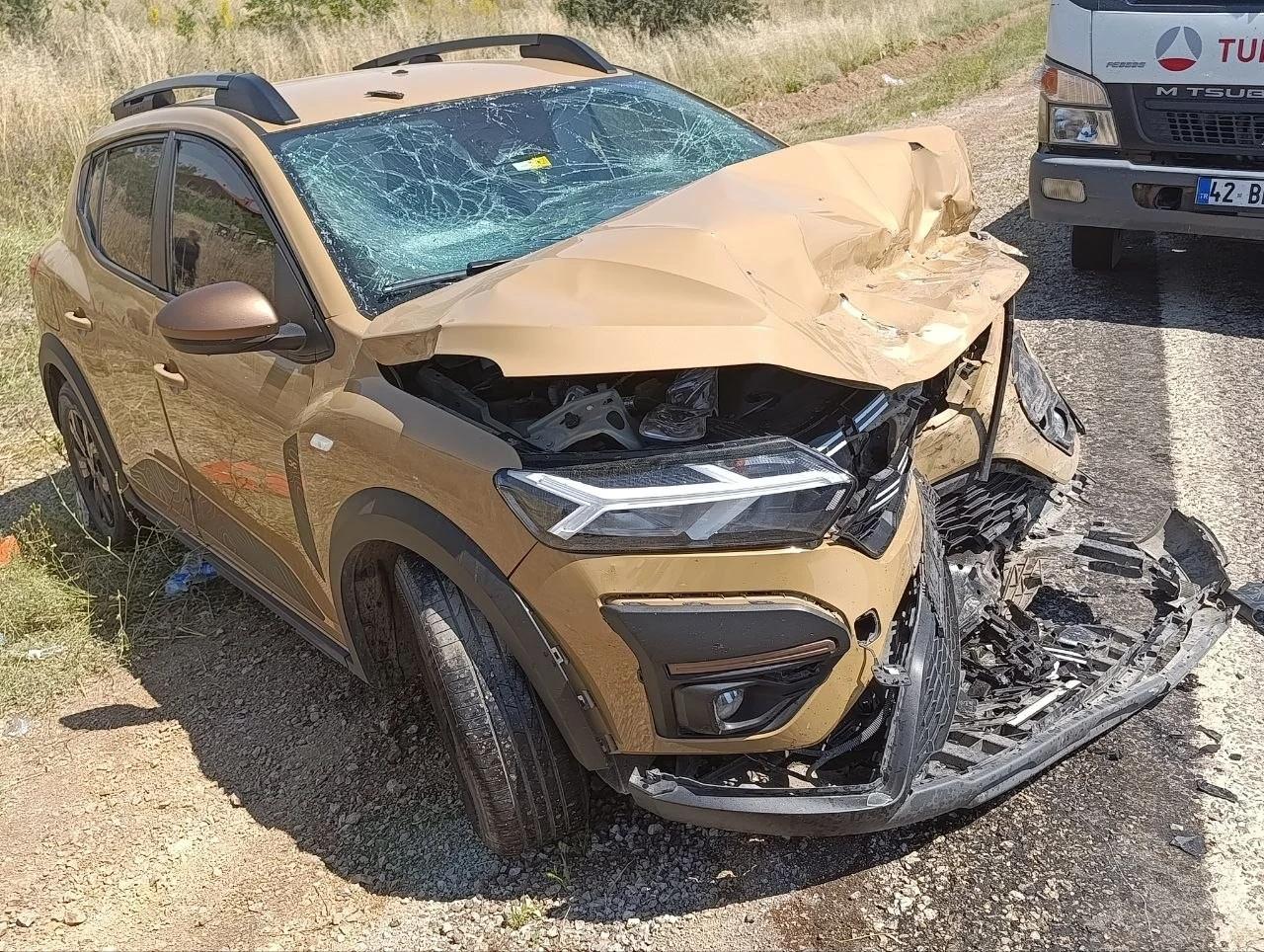 Beyşehir son dakika trafik kazası