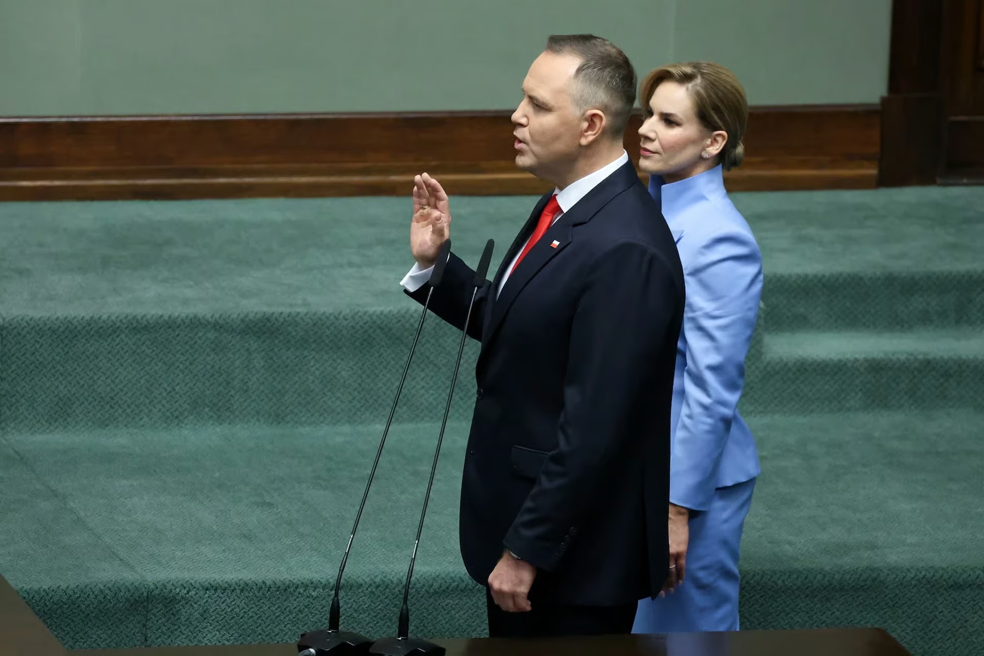 Nationalist Nawrocki Sworn In As Poland’s President