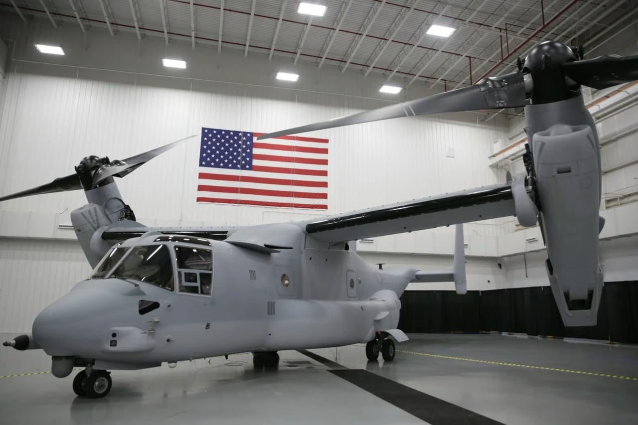 ABD son MV-22B Osprey'i teslim aldı