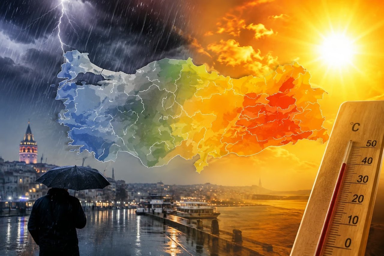 Sağanak ve kuvvetli rüzgâr için peş peşe uyarı geldi!