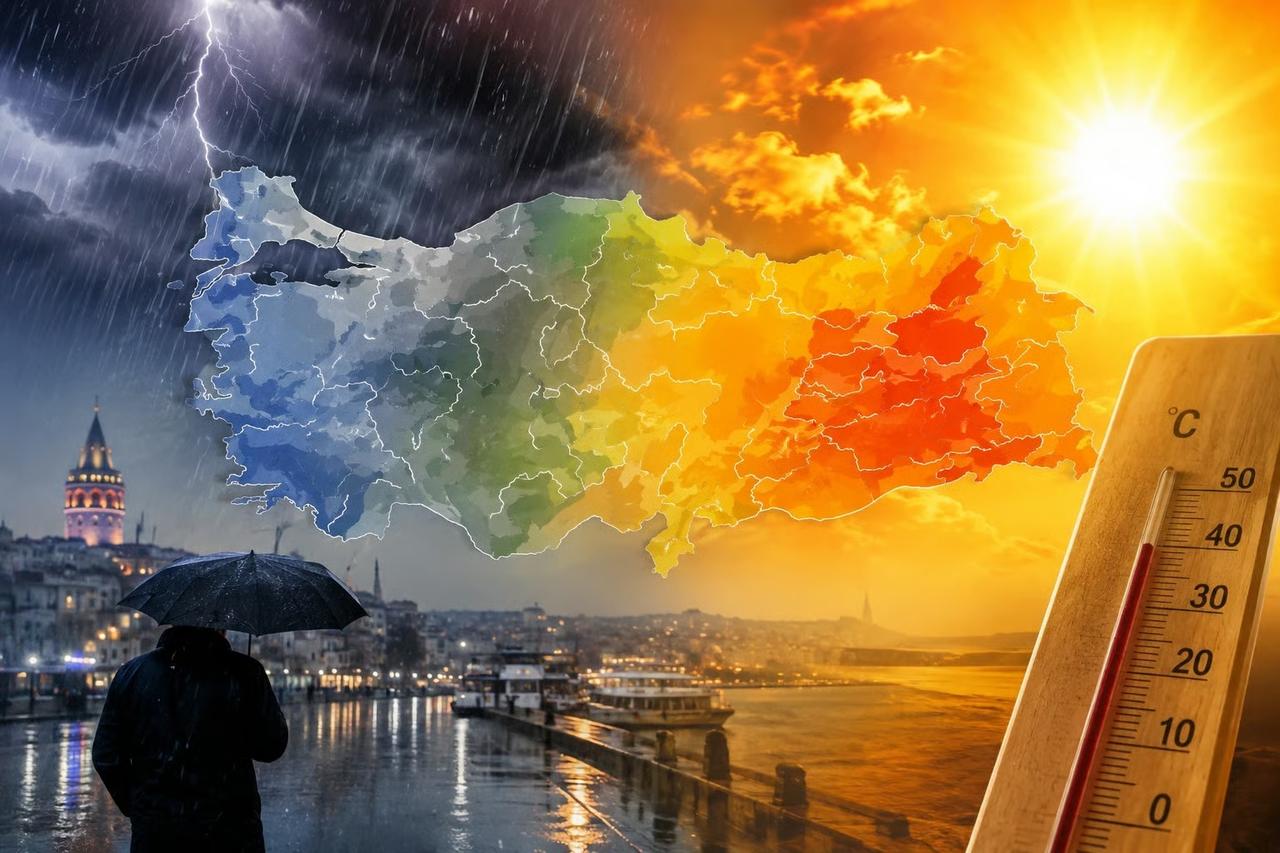 Sağanak ve kuvvetli rüzgâr için peş peşe uyarı geldi!