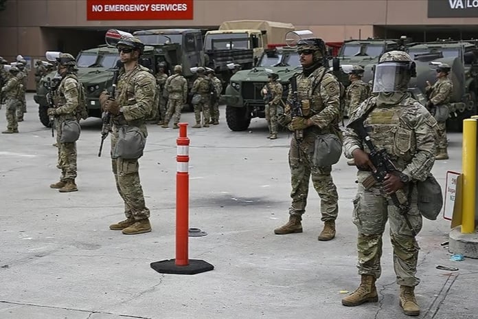 Los Angeles’tan 2 bin Ulusal Muhafız geri çekiliyor