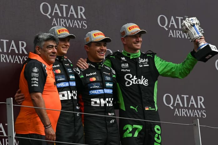 Lando Norris evinde zafere ulaştı: Britanya Grand Prix'sinde sezonun dördüncü galibiyetini aldı