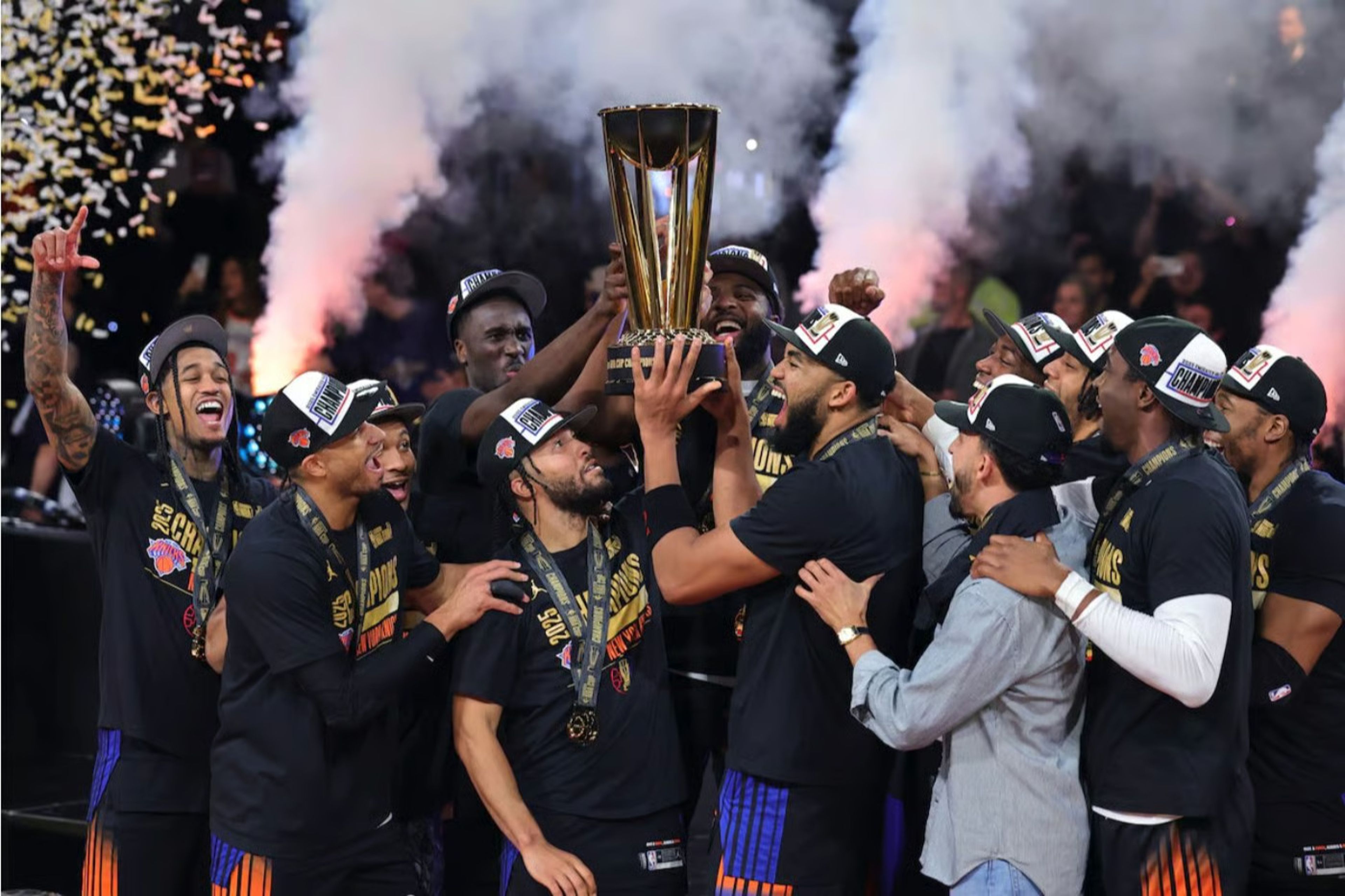 NBA Kupası'nda şampiyon New York Knicks: Yarım asırlık kupa özlemi bitti