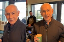 Öldüğü iddia edilen Netanyahu kahve dükkanında ortaya çıktı