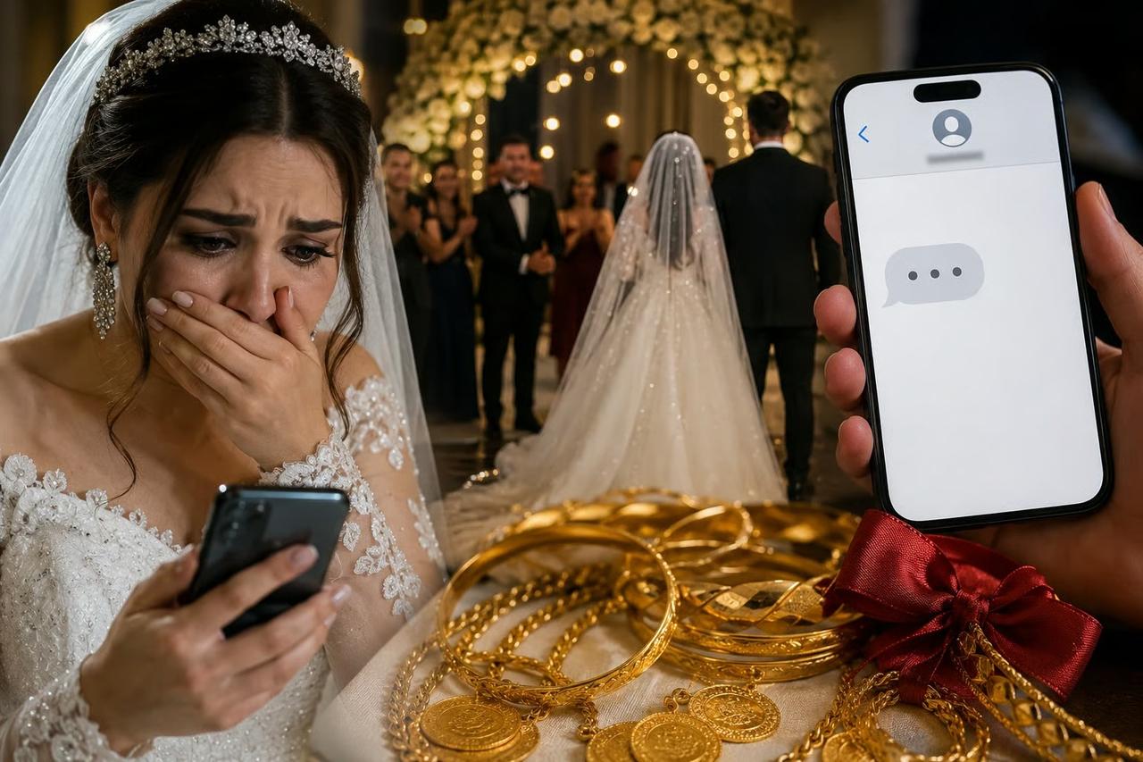 Nikaha 15 dakika kala gelen mesaj sosyal medyayı karıştırdı!
