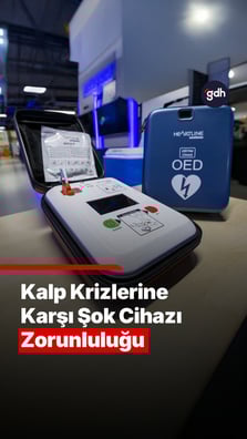 Kalp krizlerine karşı şok cihazı zorunluluğu geliyor