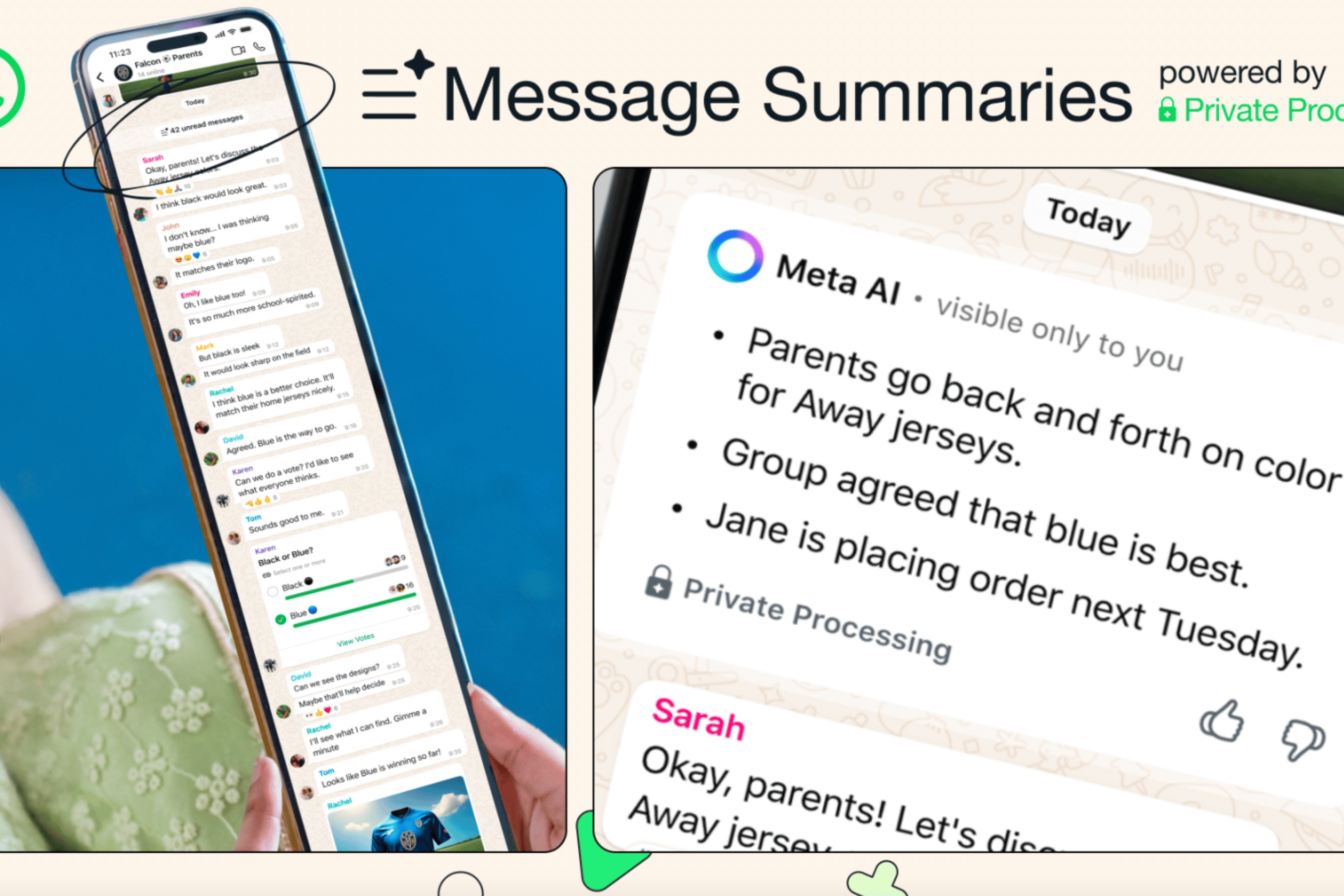 WhatsApp artık okunmayan mesajları özetliyor