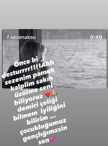 Demet Akalın Sezen Aksu paylaşımı