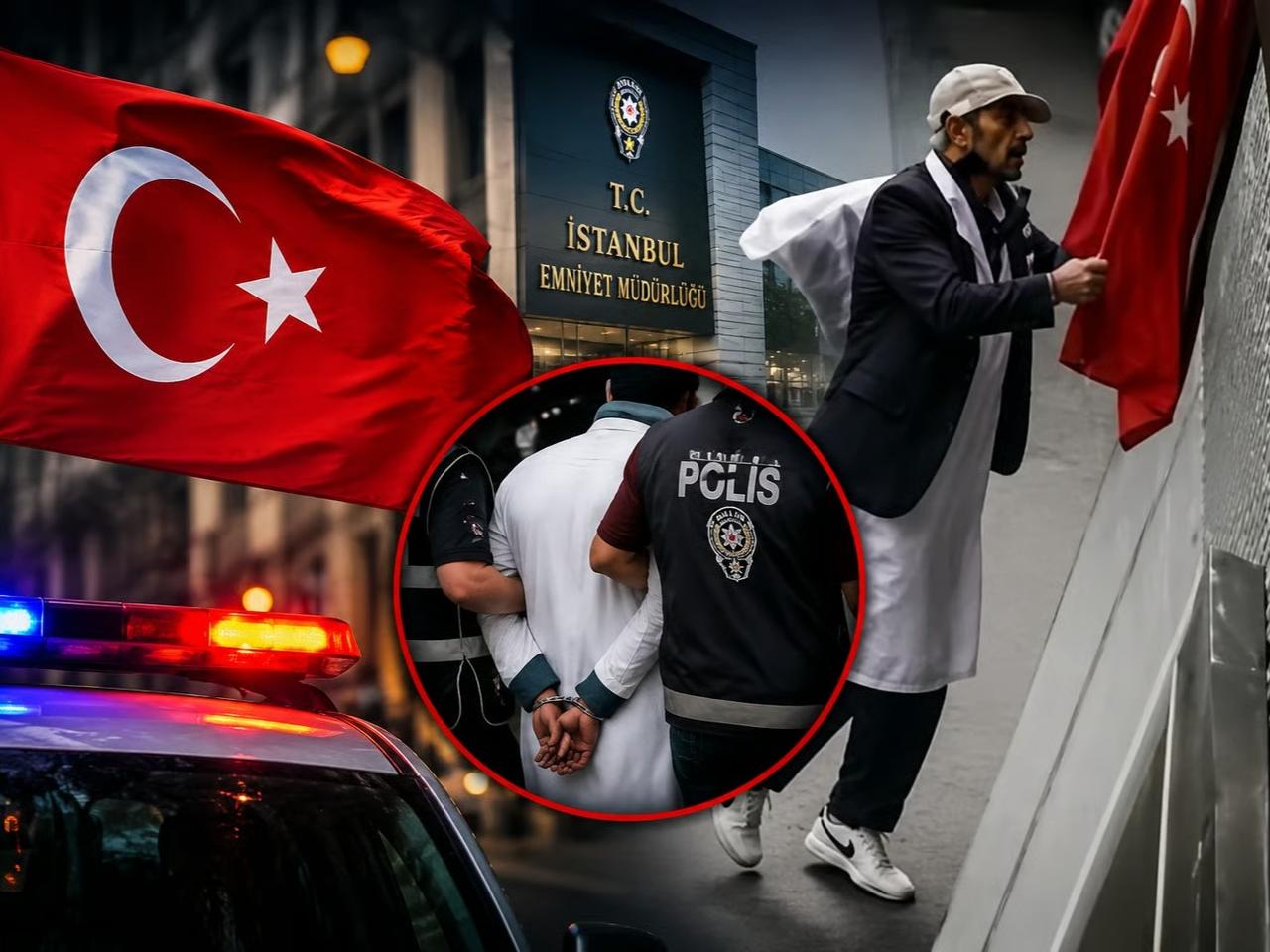 Türk bayrağını söküp atan şahsın savunması pes dedirtti!