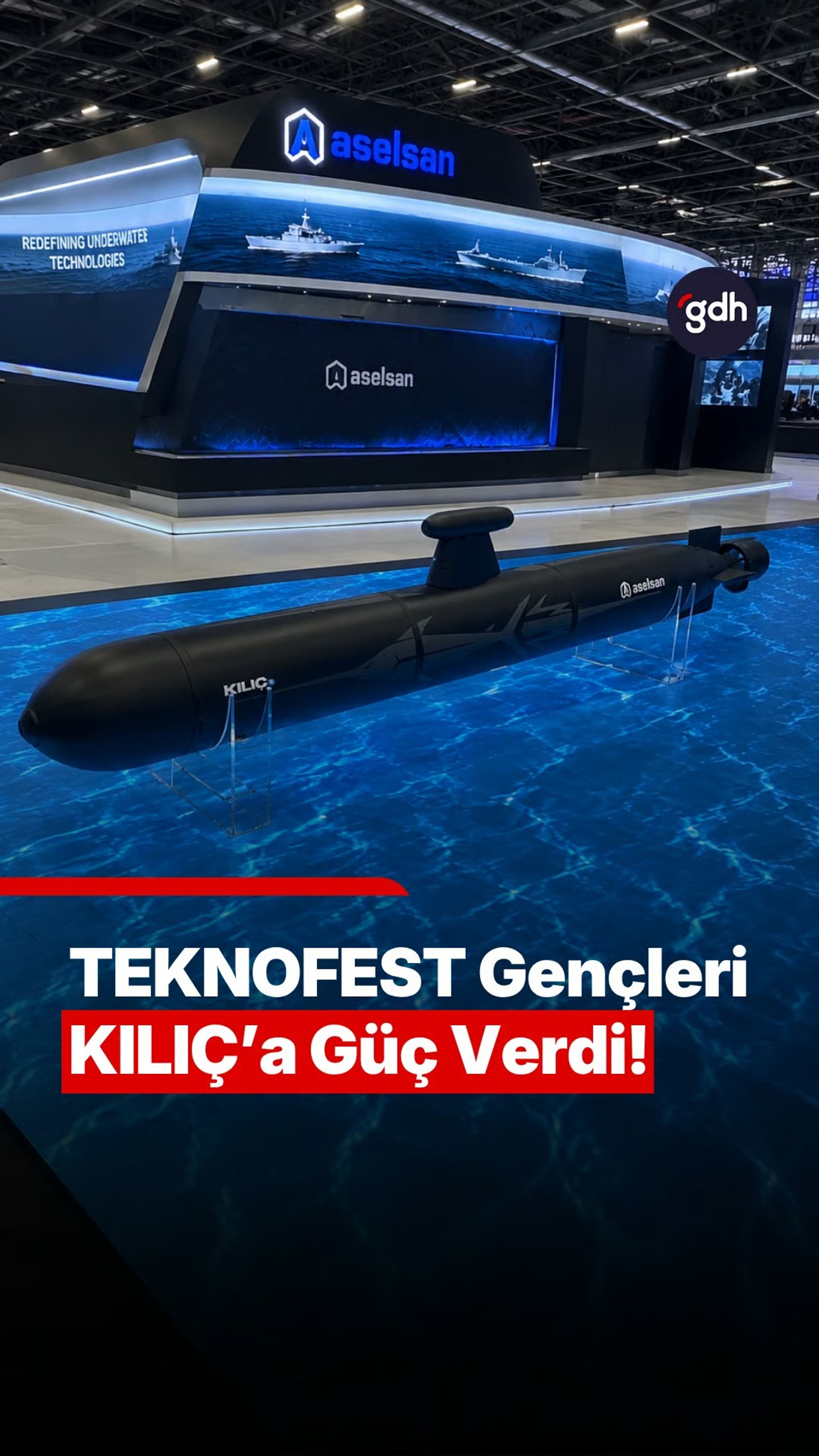KILIÇ’ın motorları TEKNOFEST’ten çıktı