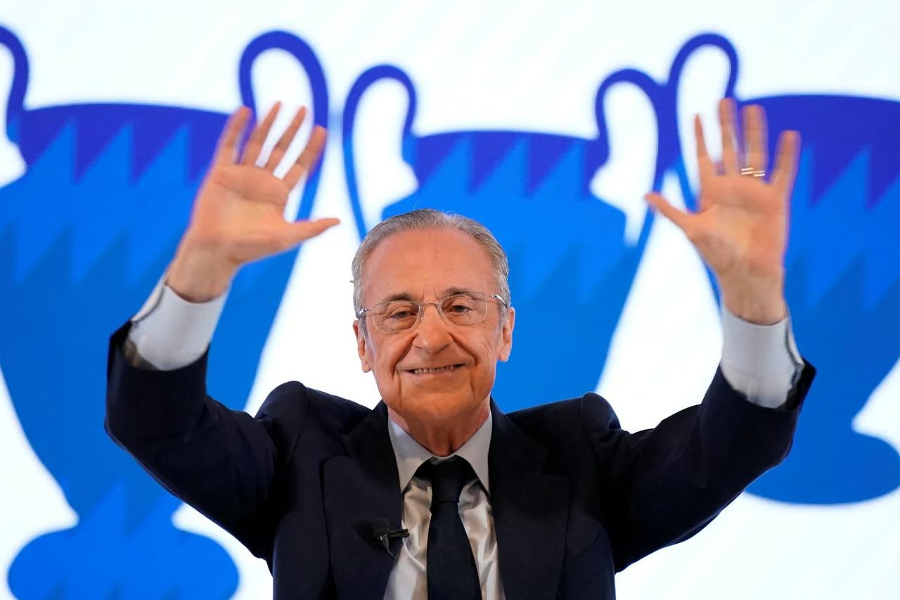 Real Madrid'de Florentino Perez yeniden başkan seçildi