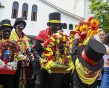 Venezuela'nın geleneksel festivalinden renkli görüntüler