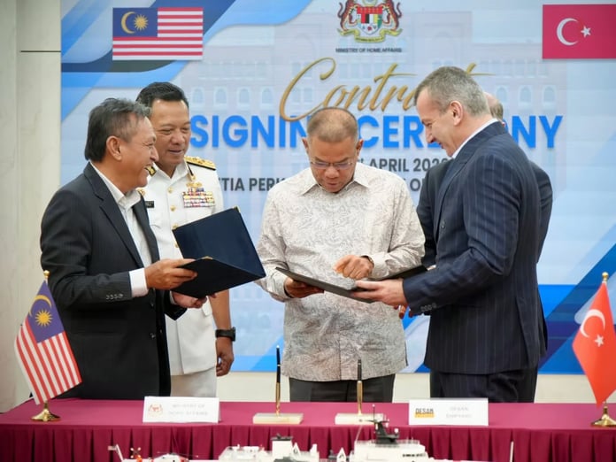 DESAN Malezya için ikinci sahil güvenlik gemisini inşa edecek