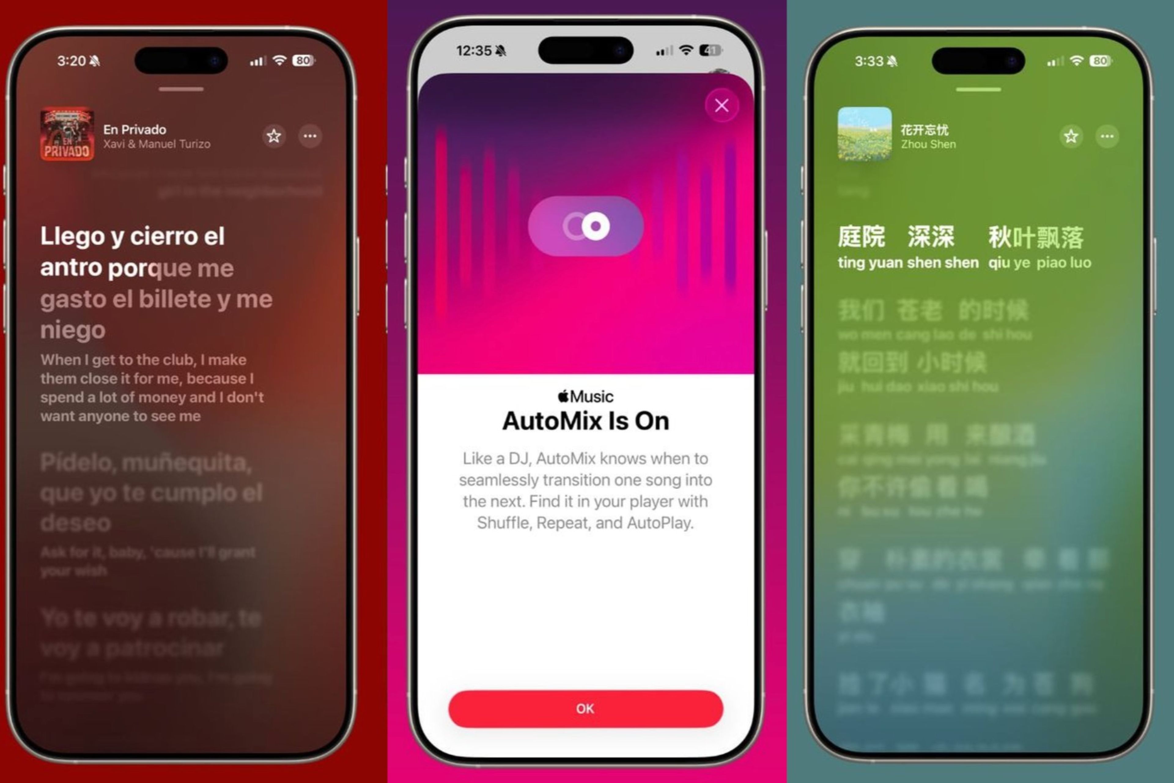 iOS 26 ile Apple Music yenileniyor: Şarkı çevirisi, AutoMix, lirik telaffuzu