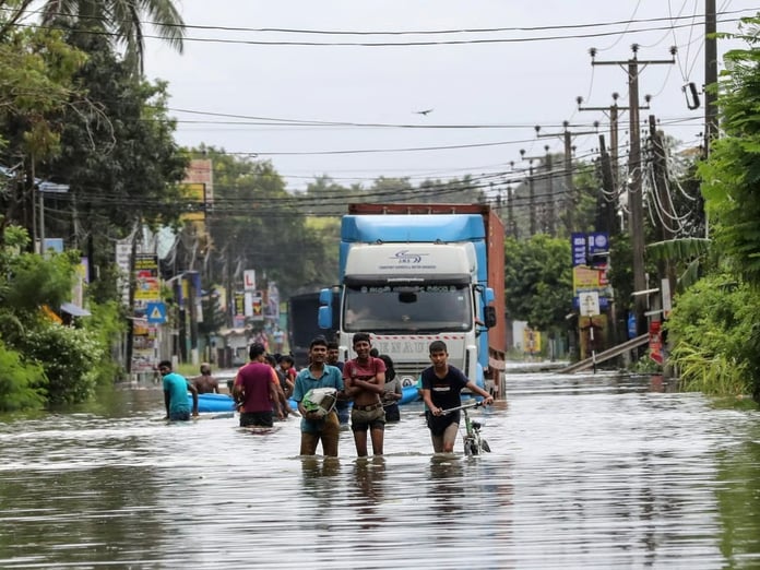Sri Lanka'da selden ölenlerin sayısı 193'e yükseldi