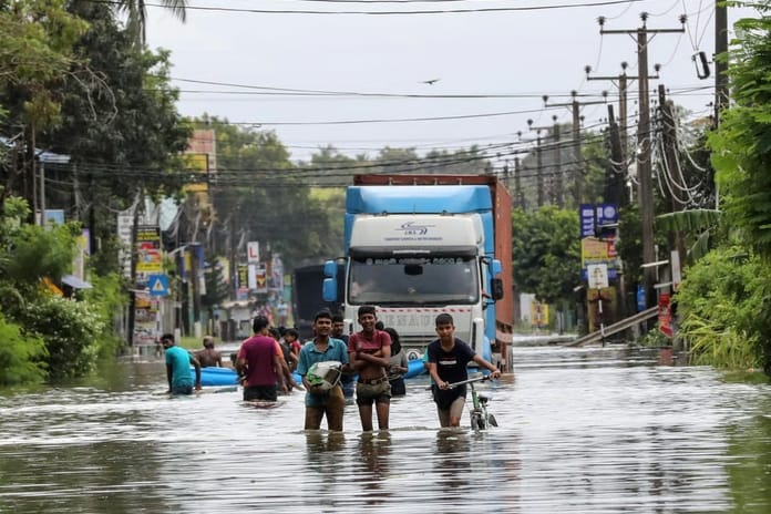 Sri Lanka'da selden ölenlerin sayısı 193'e yükseldi
