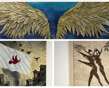 “Barışa Çağrı” sergisi dünya barışına dikkat çekti