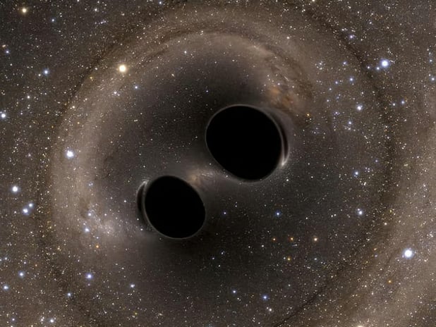 En büyük kara delik çarpışması tespit edildi