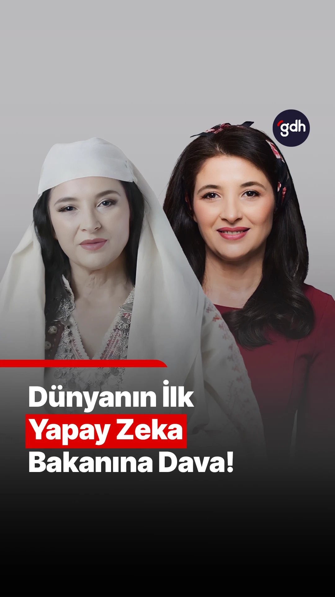 Dünyanın ilk yapay zeka bakanına dava!