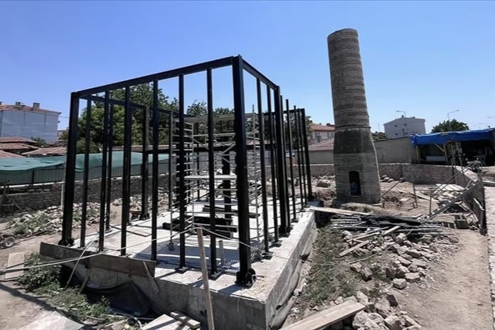 Edirne'de Şeyh Şüceaddin Camisi'nin restorasyonu sürüyor